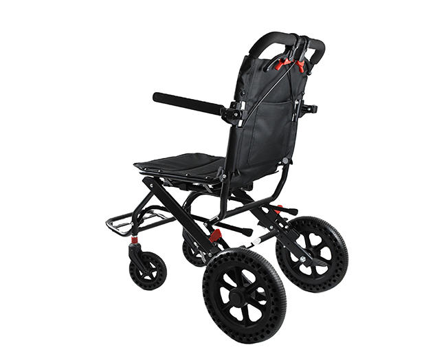 12-inch honeycomb wheel + black frame + nailed Oxford seat + pull rod