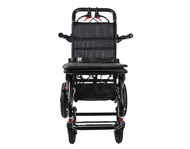 12-inch honeycomb wheel + black frame + leather + storage basket