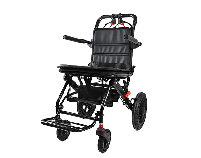 12-inch honeycomb wheel + black frame + leather + storage basket