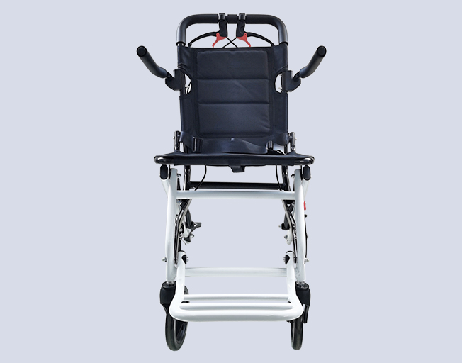 8-Inch White Lightweight Aircraft Wheelchair XY-1001A 8-Inch White Lightweight Aircraft Wheelchair XY-1001A