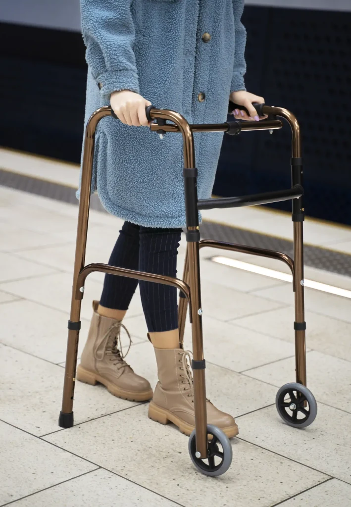 Person Using a Wheeled Walker