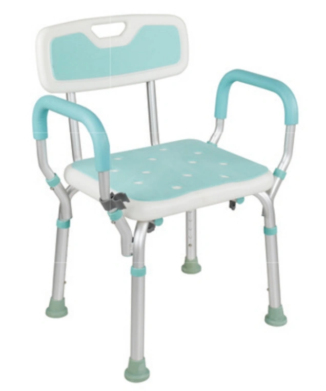 Adjustable Medical Shower Chair for Elderly and Disabled