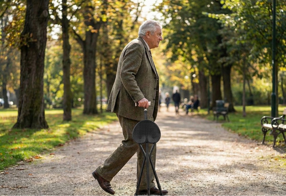 Why a High-Quality Crutch Chair is Better Than a Cane for Aging Parents