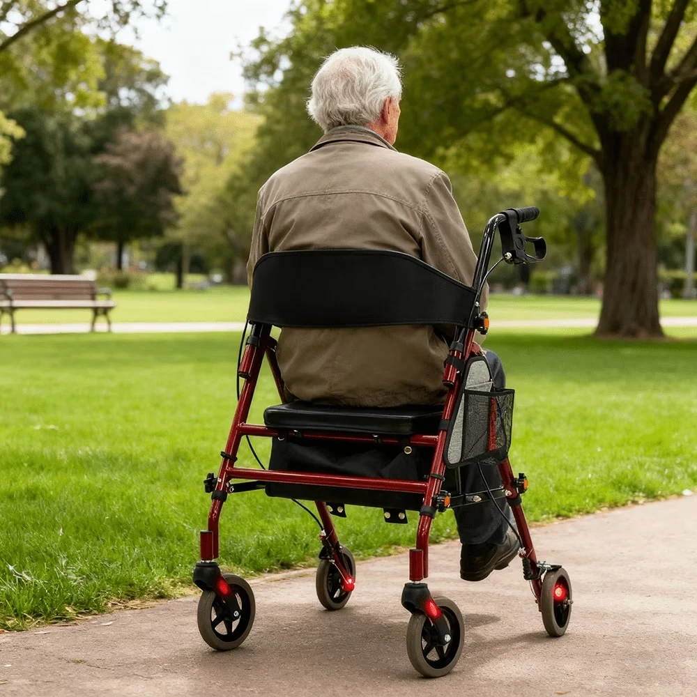 How to Properly Choose and Correctly Use Medical Four-Wheel Walkers for Daily Mobility