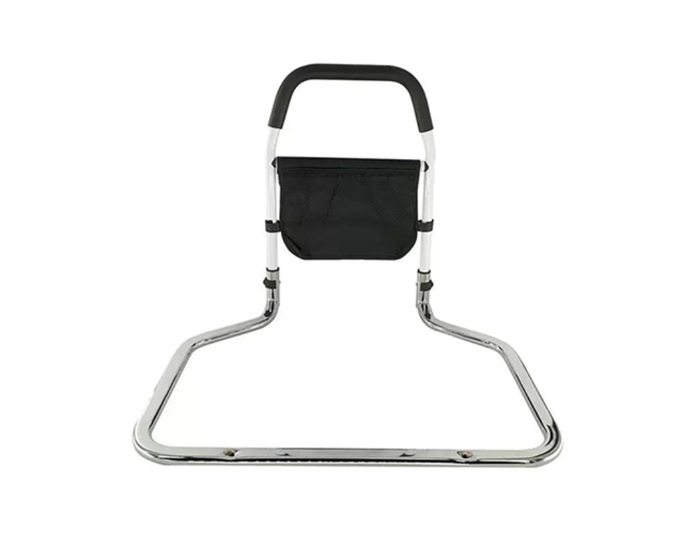 Removable bedside handrails for the elderly