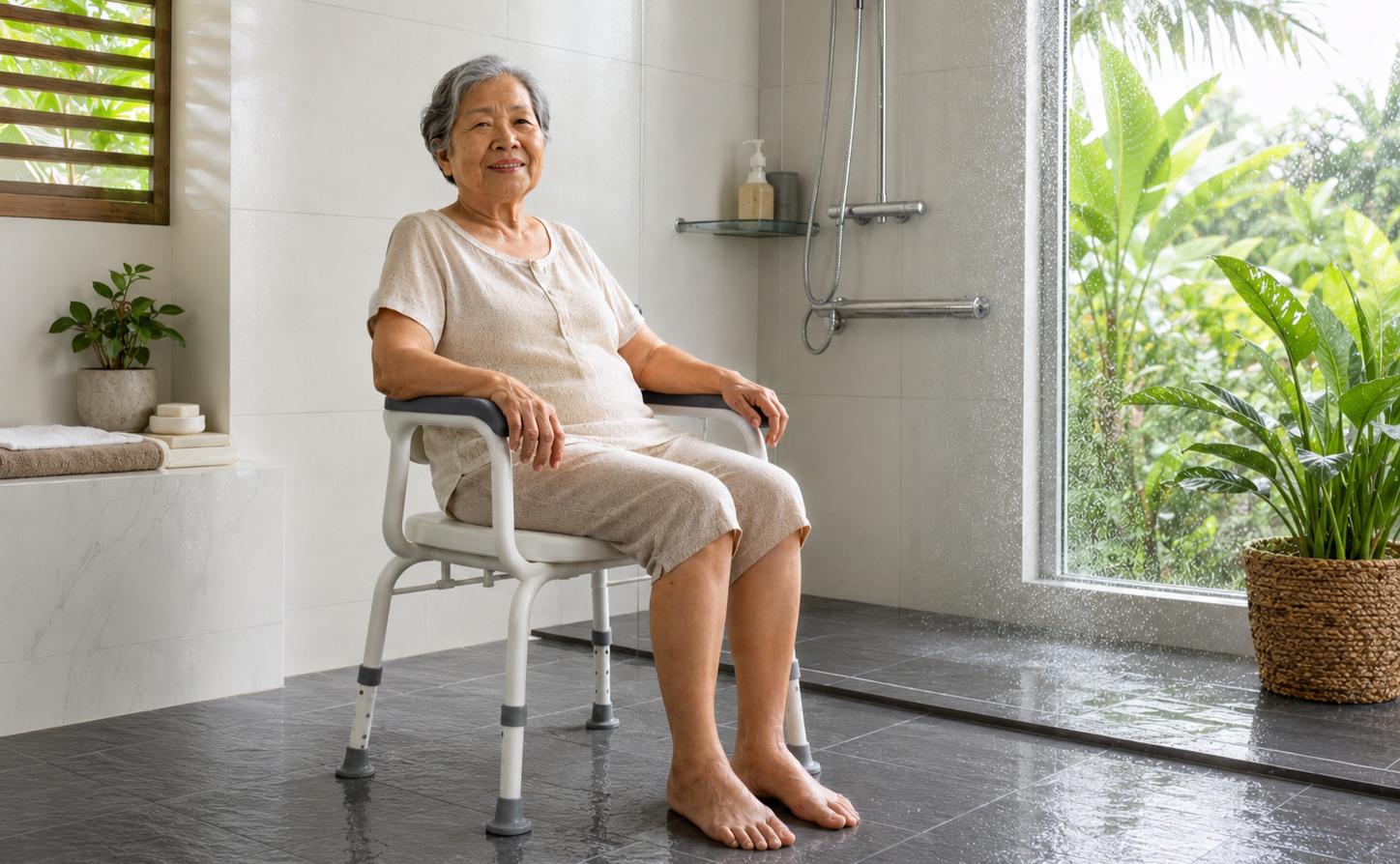 Which Bath Chair Designs Perform Best in Hot and Humid Environments