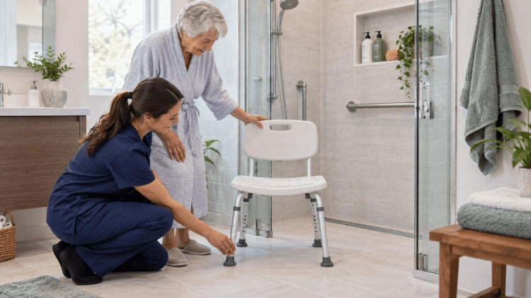 Bath Chair Safety What Older Adults and Caregivers Should Check Before Use