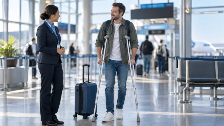 Bringing Crutches on a Plane What Mobility Aid Distributors Should Know About