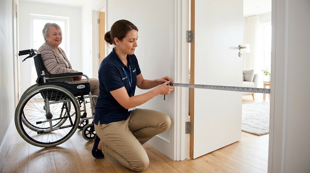 How to Measure Wheelchair Dimensions for Doorways and Home Routes