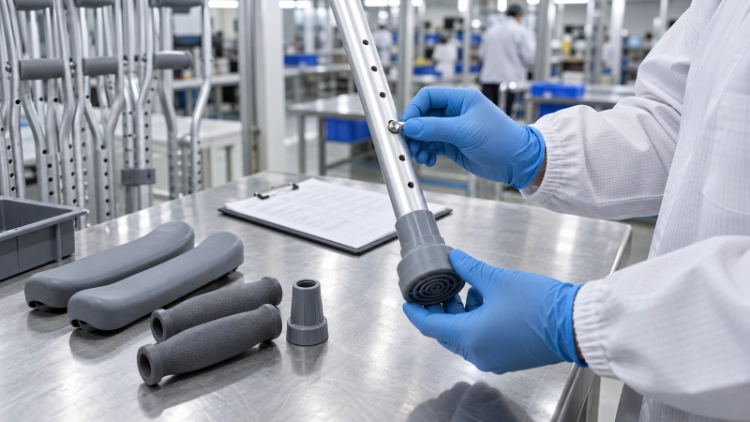 crutch functional inspection