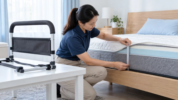 Bed rail compatibility checks