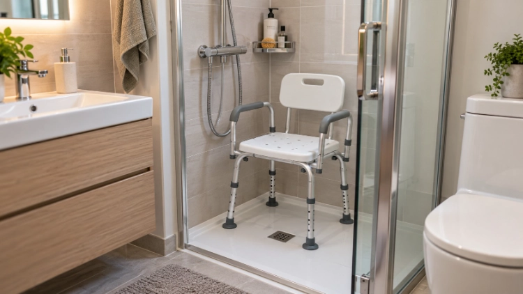 How to Check Shower Chair Dimensions for Small Bathrooms
