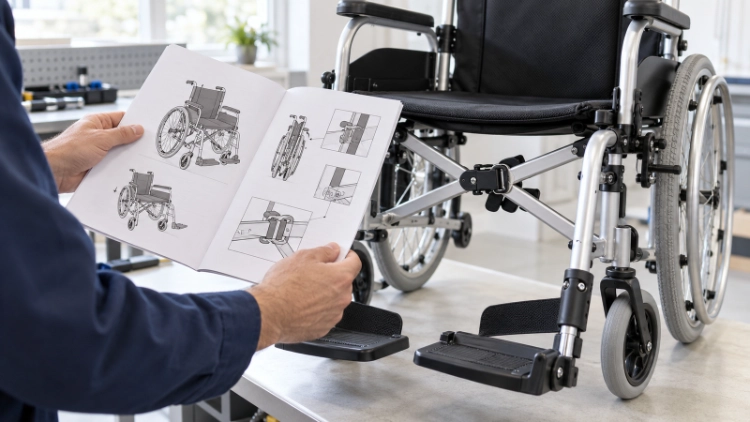 Mobility aid manual review